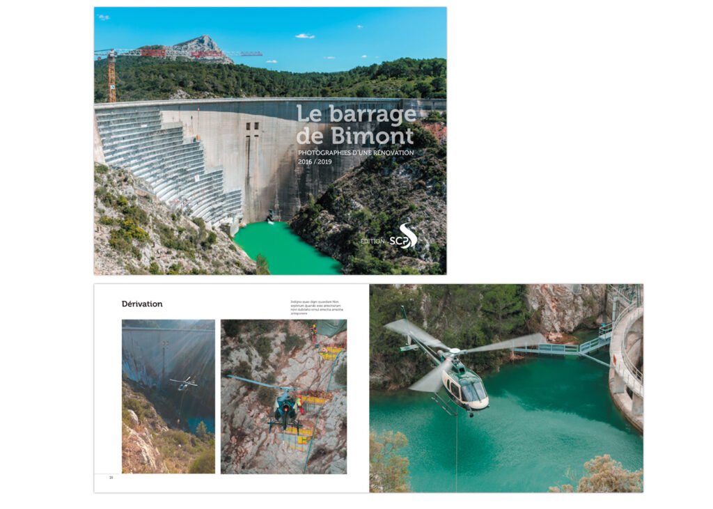 Le barrage de Bimont - photographies d'une rénovation